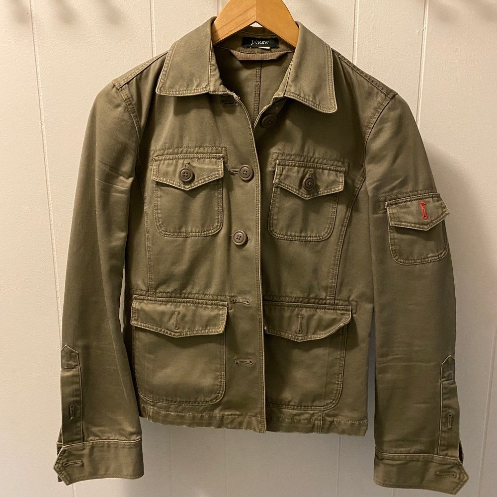 J. Crew women's fatigue jacket